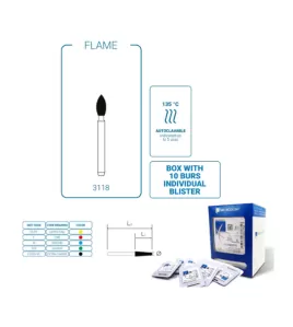 Carbide Bur CA7 - 7 Round