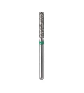 Diamond Bur FG - 1092 Flat End Cylinder (Green)