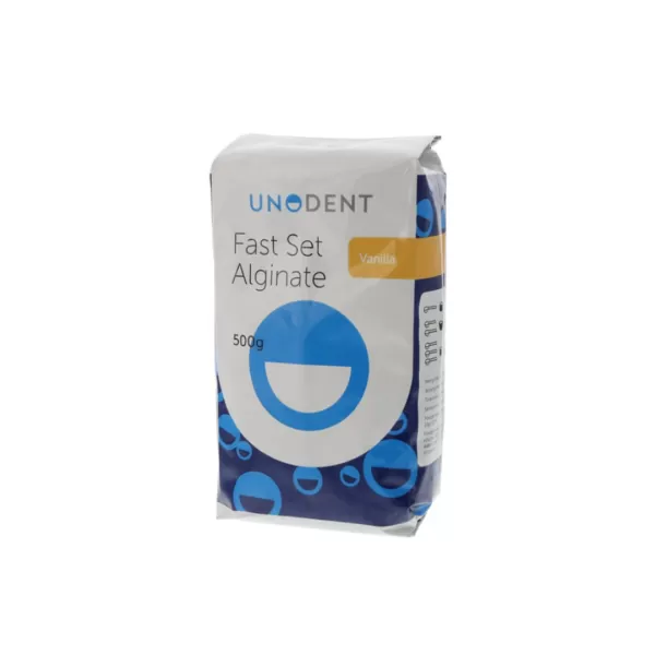 Unodent Fast Set Alginate Refill Vanilla 500g